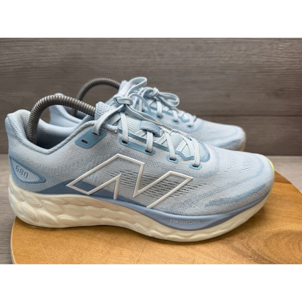 New Balance Fresh Foam 680v8 Quarry Blue Sea Salt Running Shoes Women’s 10